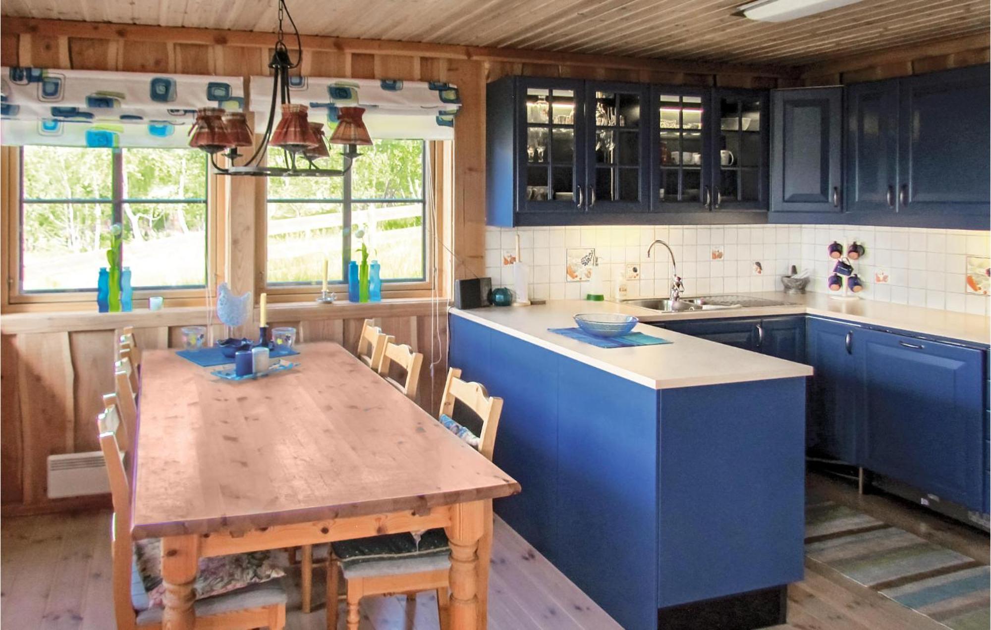 3 Bedroom Beautiful Home In Vikesa Hovland  Extérieur photo